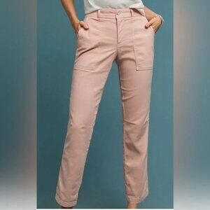 Anthropologie Pilcro The Wanderer Utility Pants Washed Light Pink Size 30